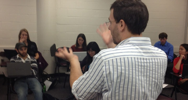 Teaching at TechChange: Crowdmaps, cell phones, and zombies Photo